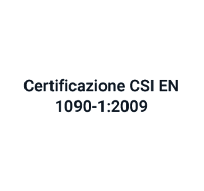 Certificazione EN 1090 Certificazione EN 1090